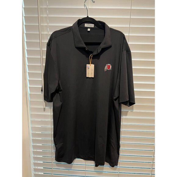 Peter Millar Summer Comfort Utah Utes Polo Shirt - NWT Size XXL - Picture 1 of 3